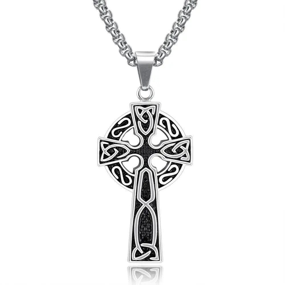 Celtic Vintage Cross Necklace