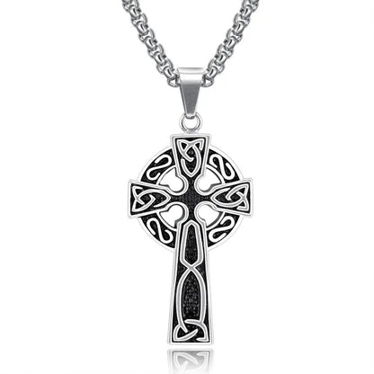 Celtic Vintage Cross Necklace
