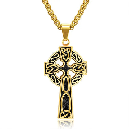 Celtic Vintage Cross Necklace
