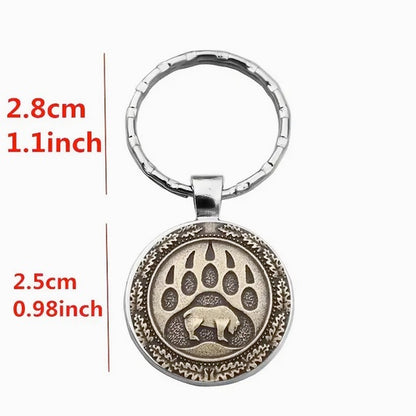Save The Bear, Bear Paw Keychain