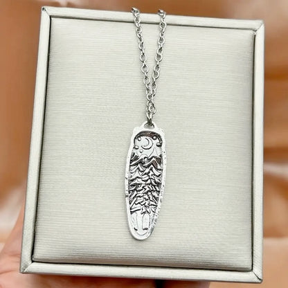 Wilderness Two Sided Bear Totem Necklace