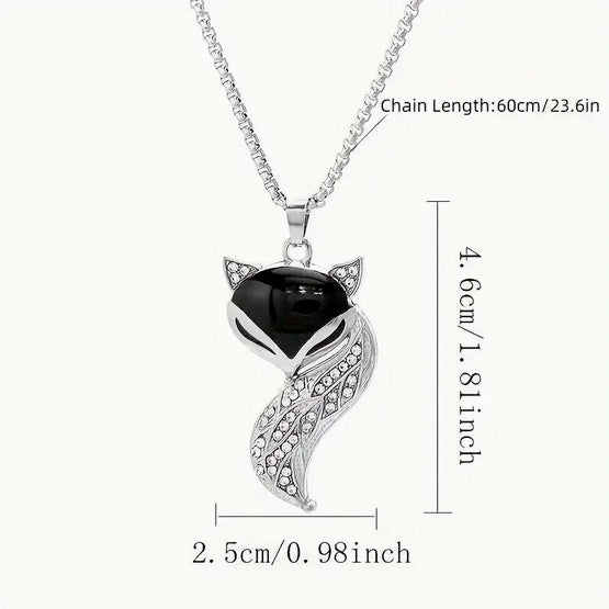 Sly Fox Black Necklace
