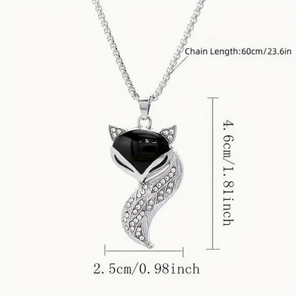 Sly Fox Black Necklace