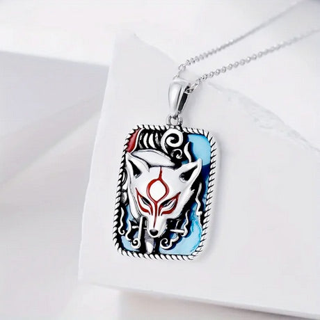 Blue Wolf Chic Necklace