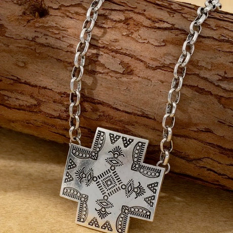 Boheiman Style Vintage Cross Necklace