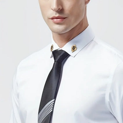 Crown Cross Collar Pin (2)