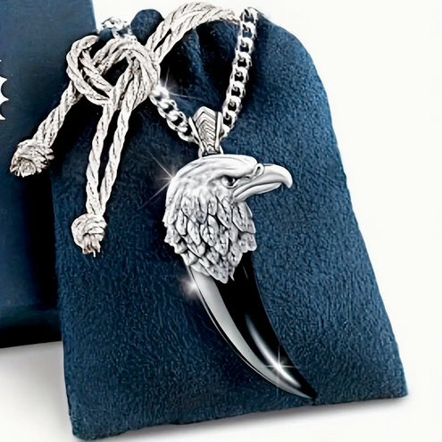 Eagle Head Pendant Necklace