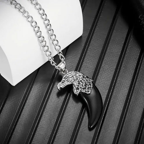 Eagle Head Pendant Necklace