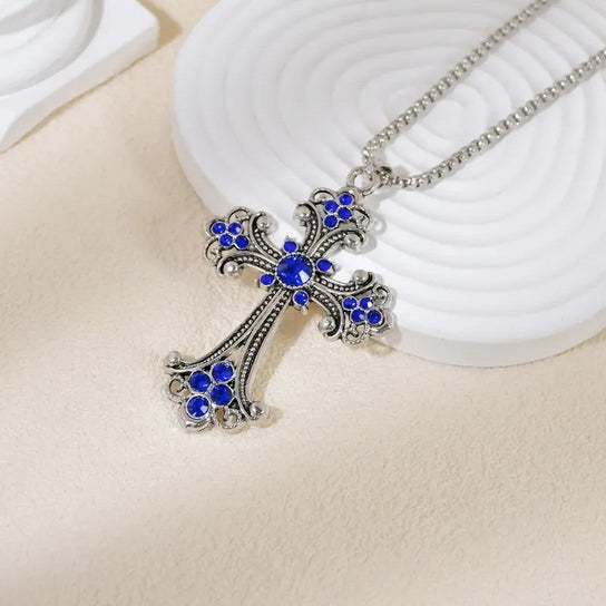 Deep Blue Lopez Color Exquisite Cross