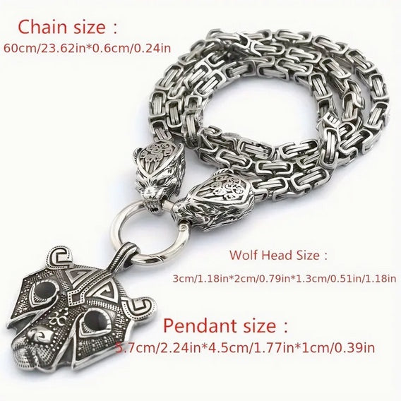 Vintage Large Bear Necklace