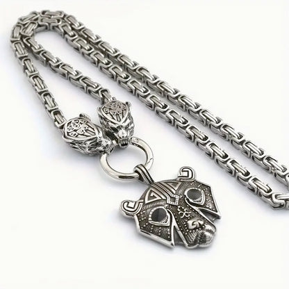 Vintage Large Bear Necklace