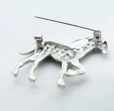 Save The Wild Horses Brooch- Two Colors