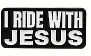 I Ride With Jesus Pin