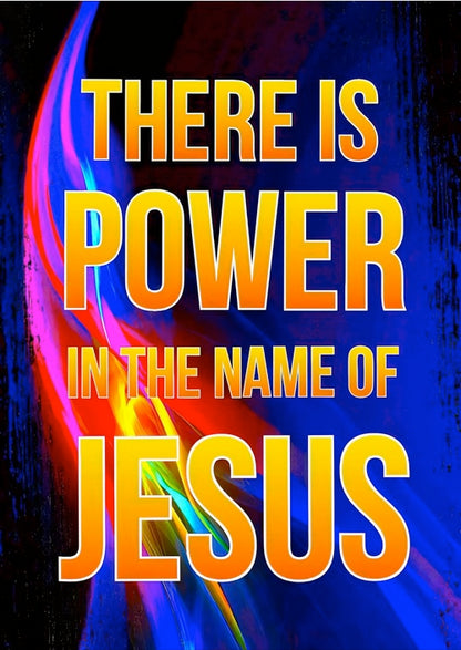 Built In Jesus Name Cross Necklace