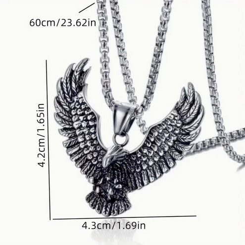 Men & Women's Stylish Spread Eagle Pendant Necklace