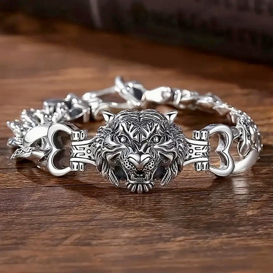 Men's Vintage Tiger Link Bracelet