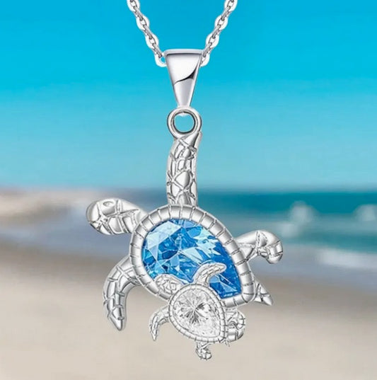 Turtle Gems Necklace