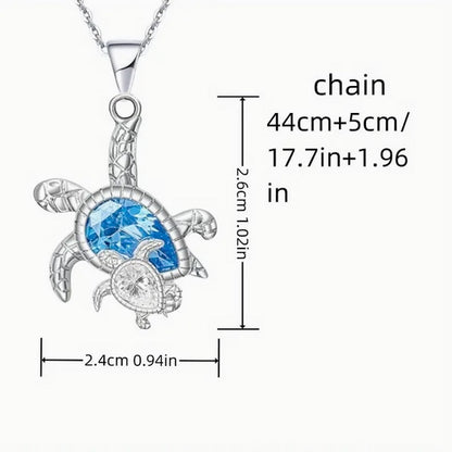 Turtle Gems Necklace